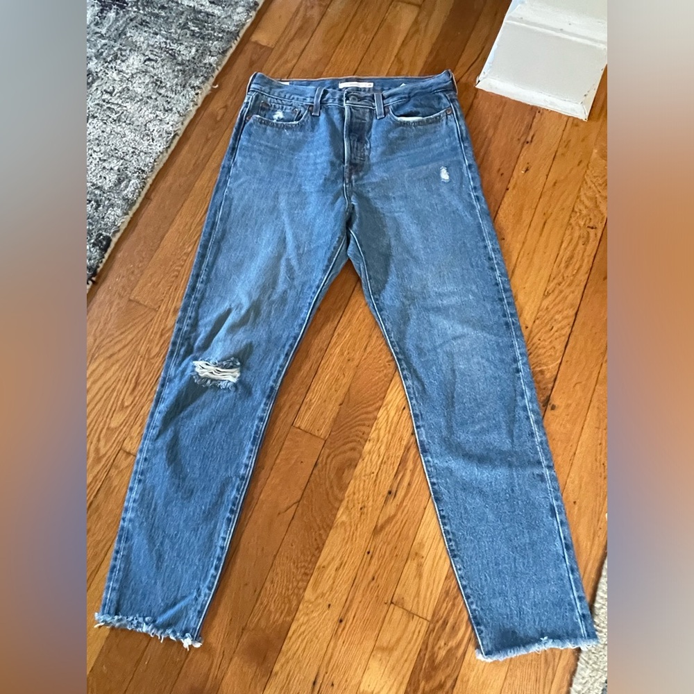 Original Levi’s 501 Wedgie distressed